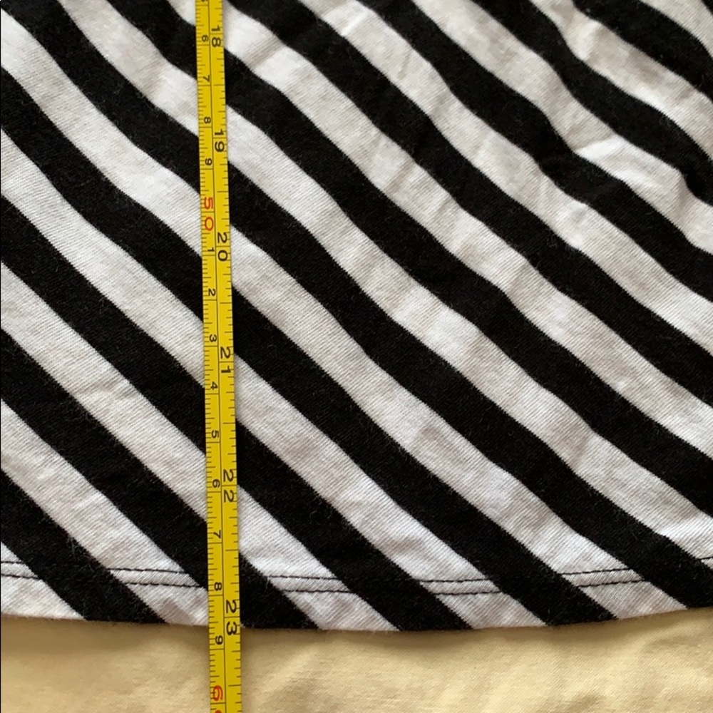 Express Stripe White And Black -Gray And Black - image 4